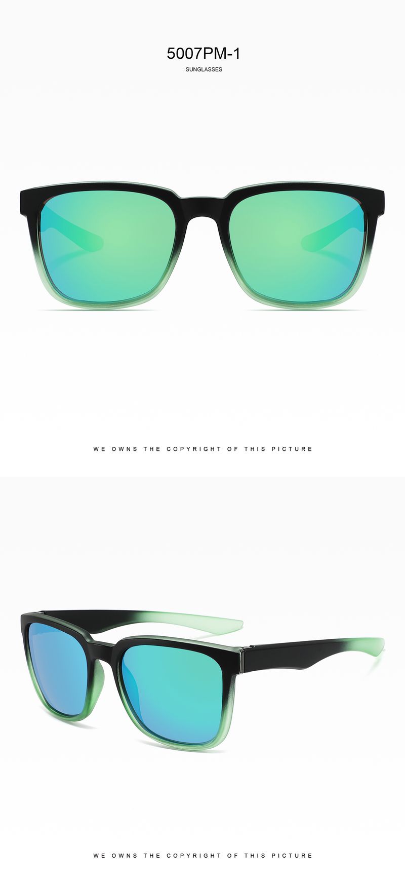 High Quality Sports Sunglasses Unisex PC Frame UV400 Polarized Mirror Lens Sun Glasses for Men_voghion.com