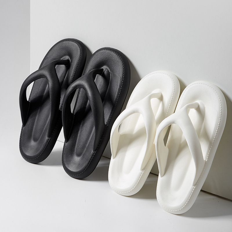 2023 Flip-Flops Summer Thick Sole New High-End Men's Slippers Couple Trendy Sandals_voghion.com
