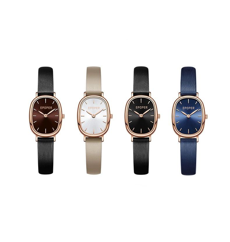 Women's Watches Retro Simple Oval Women's Watch Student Simple Temperament Commute Exquisite Waterproof Quartz Watch_voghion.com