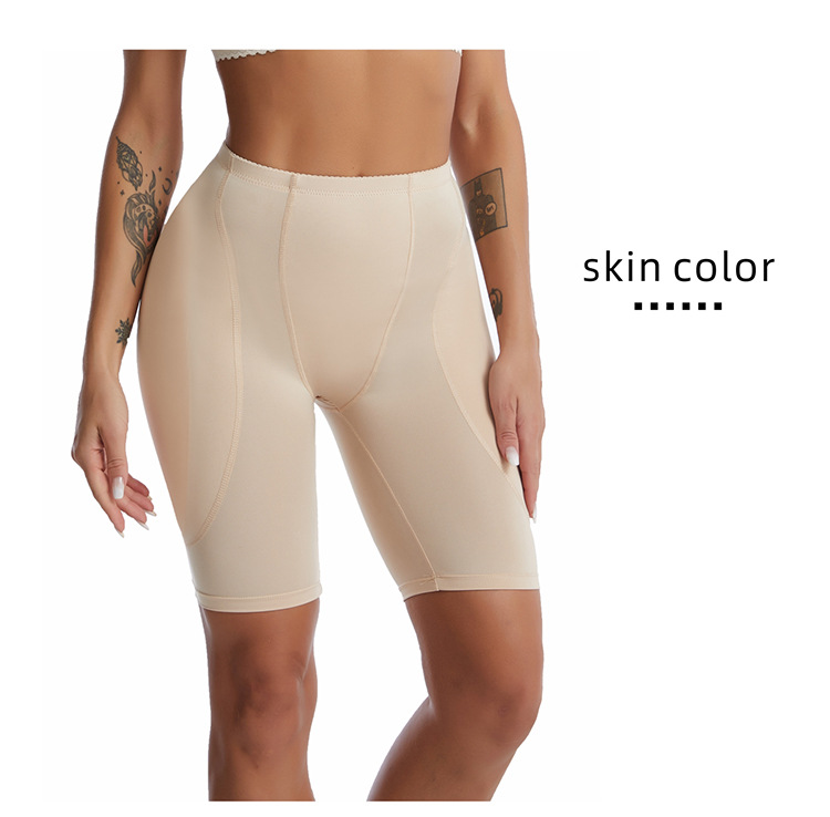 Damenbekleidung, weibliche Boxer-Bauchkontrollhose, Schwammpolster, Fake-Po-Lift-Hose zur Vergrößerung des Gesäßes und Cross-Body-Shaping-Hose, körperbetont_voghion.com