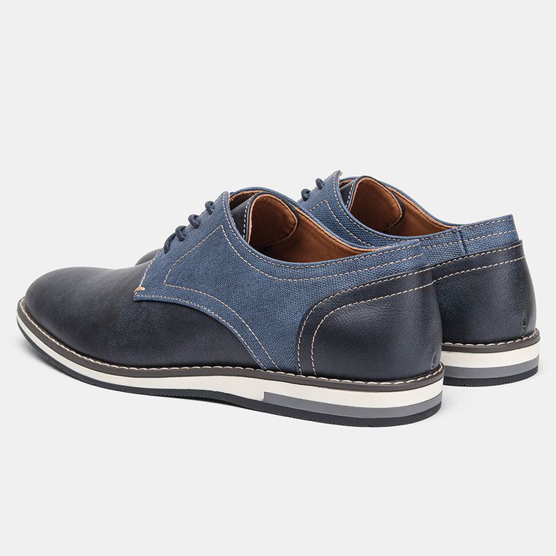 Herrenschuhe Große Herren Freizeitschuhe Modische leichte Herrenschuhe Farblich passende atmungsaktive Herren Lederschuhe_voghion.com
