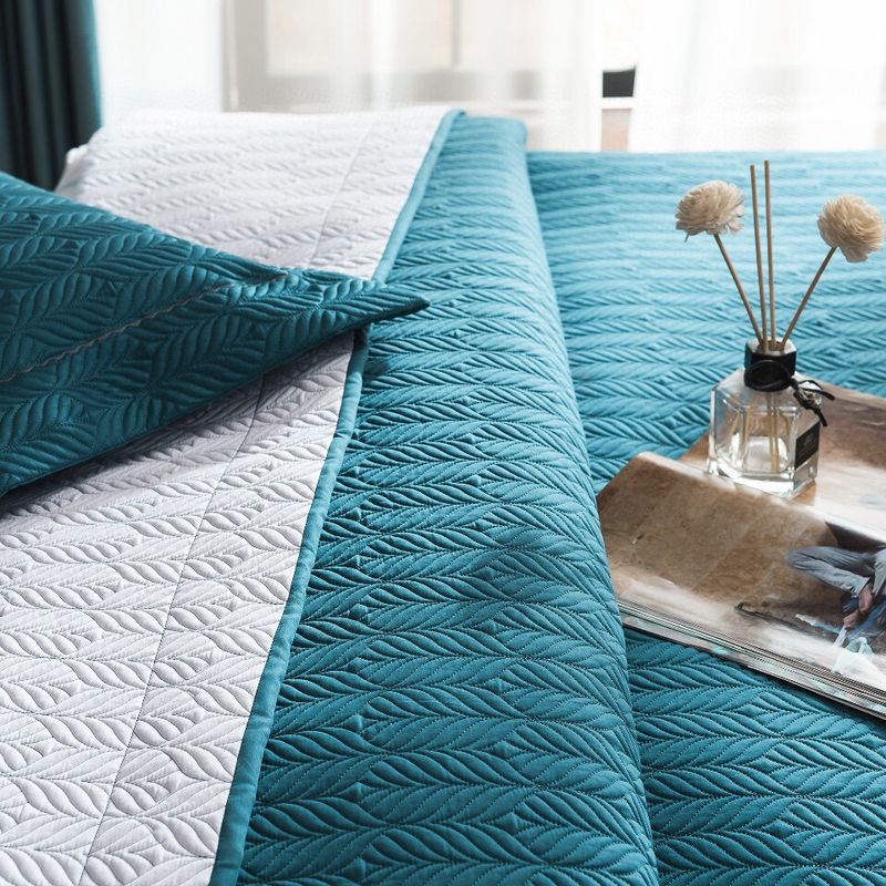 Copriletto in cotone di alta qualità, 100 pezzi, set da tre pezzi, trapuntato in cotone a fibra lunga, lenzuolo trapuntato in puro cotone, trapuntato da 1,8 m._voghion.com