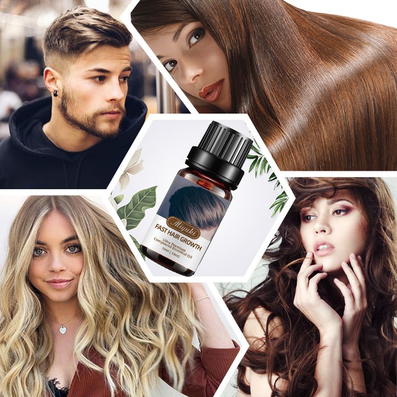 macht weich, Dauerwellen, nährt, färbt, repariert trockenes Haar. Ätherisches Haarpflegeöl verhindert Haarausfall und fördert das Haarwachstum_voghion.com