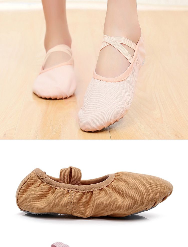 Dance shoes for girls soft soled ballet shoes for adults dance shoes Yoga basic practice cat claw shoes_voghion.com