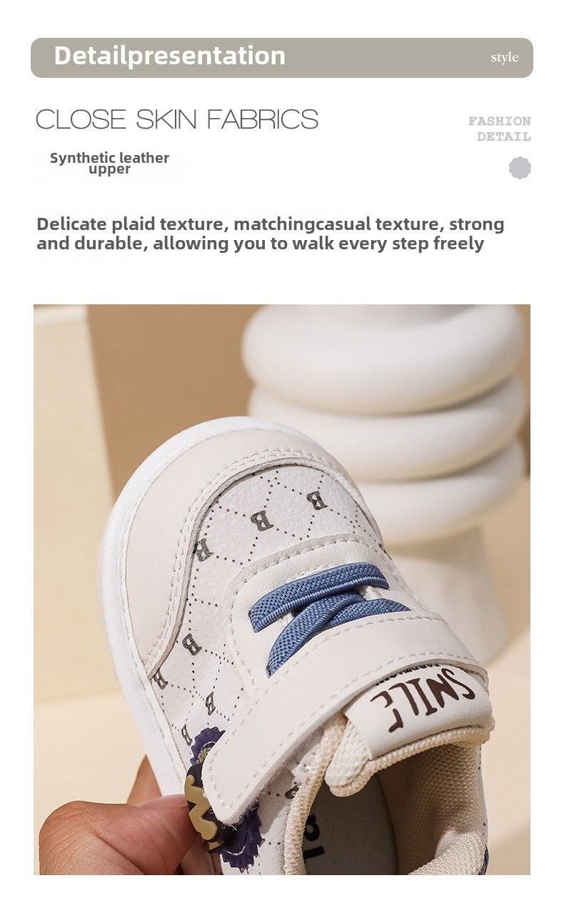 Scarpe per bambini, suola morbida, autunno, scarpe singole leggere, superficie in pelle, asilo, uomo e donna, antiscivolo, chiamate scarpe per bambini_voghion.com