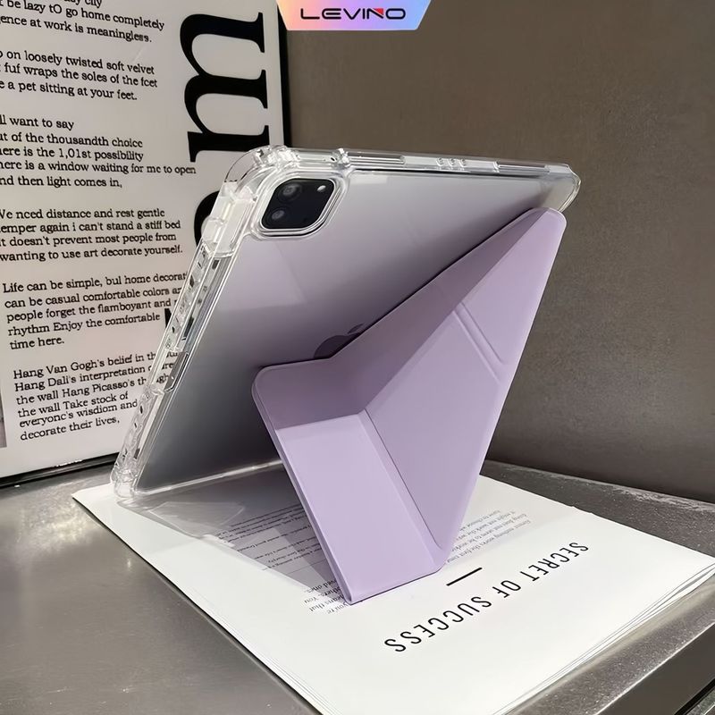 Für iPad Hülle Acryl Y Fold 10. 11. A16 Air 5 4 Air 7 M3 2025 Air6 M2 Air11 Pro 11 10.9 9. 8. Gen 7. 10.2 9.7_voghion.com