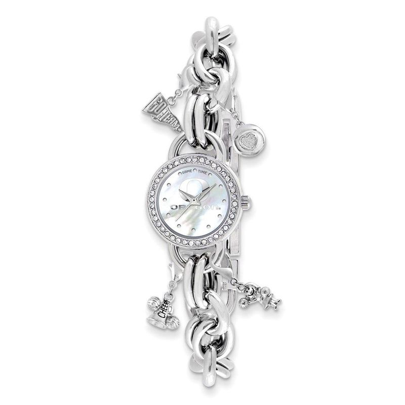 Ladies Univ Of Oregon Charm Watch_voghion.com