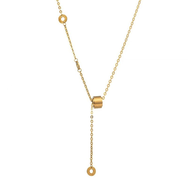 Necklace Made Of Titanium Steel, Versatile, High-end, Light And Luxurious, Niche_voghion.com