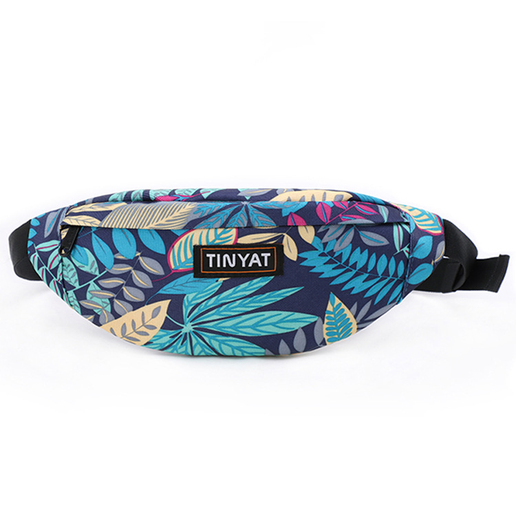 Marsupio da uomo Borsa per cellulare sportiva da corsa all'aperto Zaino a tracolla monospalla in tessuto di nylon idrorepellente_voghion.com
