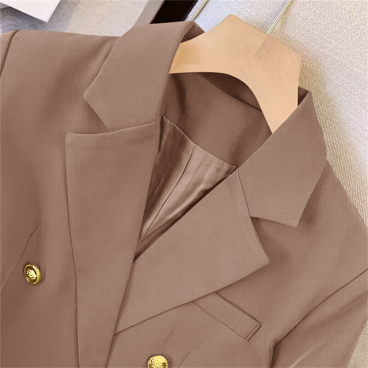 Damenbekleidung Schwarze Straßenanzugjacke im Frühjahr und Herbst neue koreanische Version des Internet-Promi-Temperaments kleiner Anzug_voghion.com