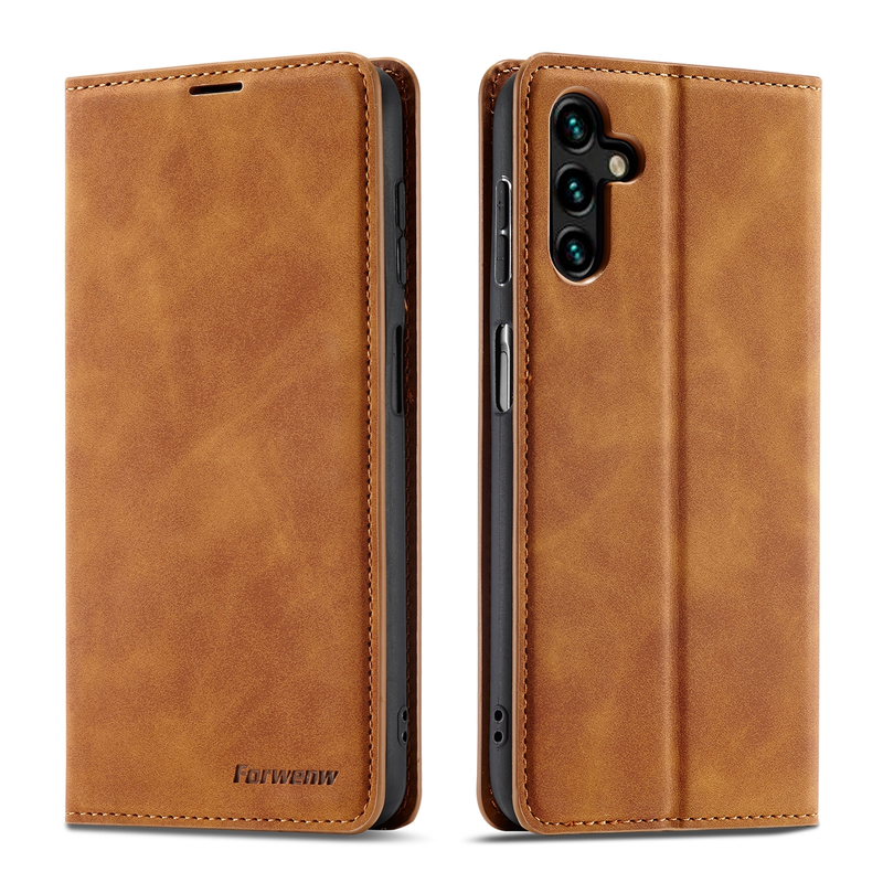 Maciņš ar kartes nodalījumu, foto rāmis, statīvs, magnētisks, atverams PU ādas maciņš priekš Samsung Galaxy Ultra Plus S24+ S24 vāciņš_voghion.com