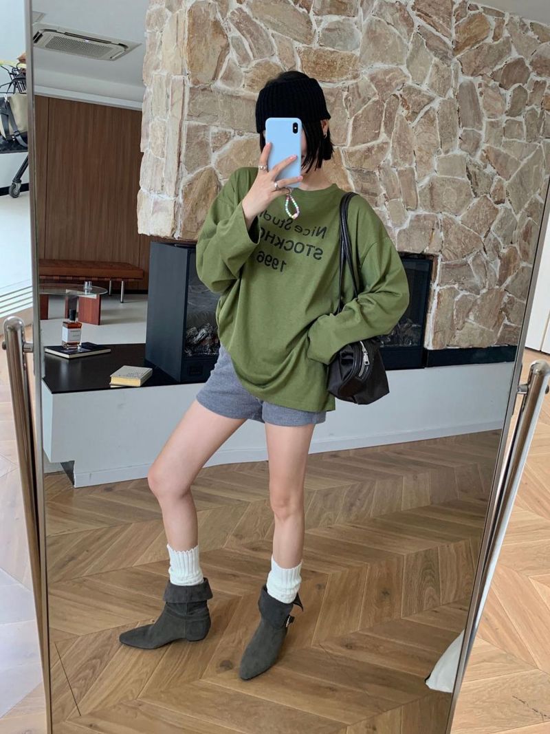 Stivali da equitazione da cowboy western con tacco basso, stile western, stile retrò francese, reversibili, da donna, autunno inverno 2025_voghion.com