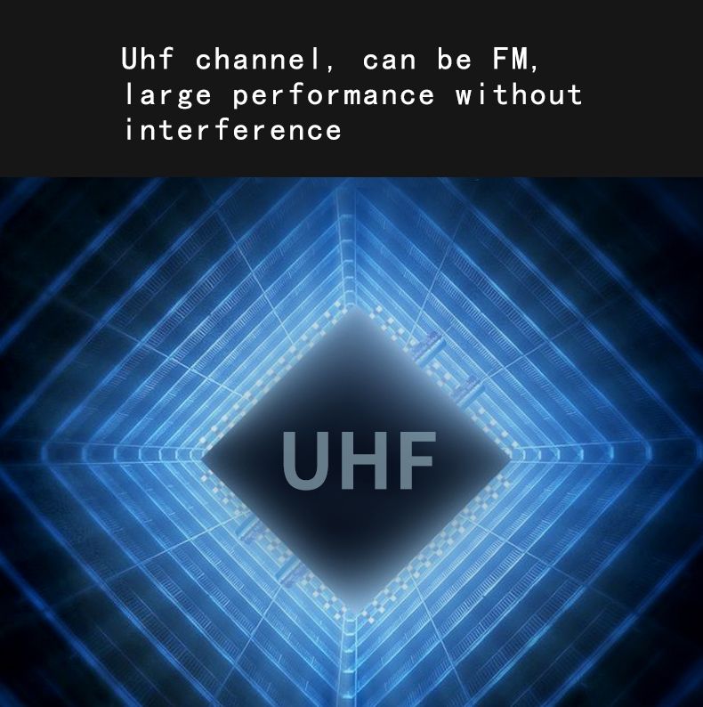 Sistema di monitoraggio in-ear wireless UHF Scheda audio professionale per trasmissione digitale di suoni Trasmettitore ricevitore per esterni_voghion.com