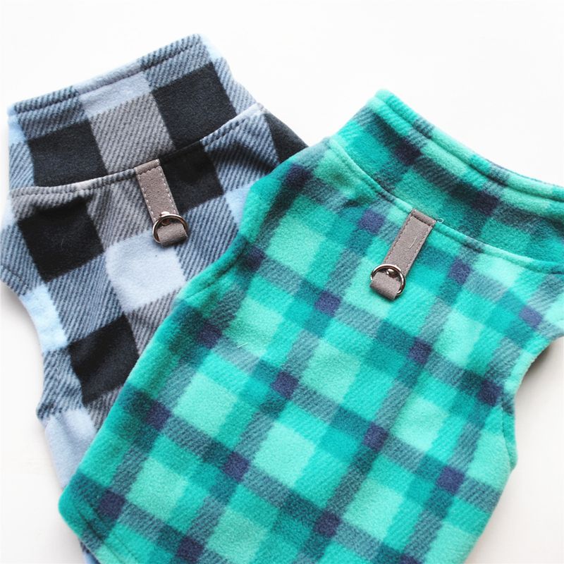 Abbigliamento per animali domestici diretto dalla fabbrica, per cani, autunno e inverno, in pile polare, fibbia di trazione, 27 colori brevettati, saranno oggetto di indagine_voghion.com
