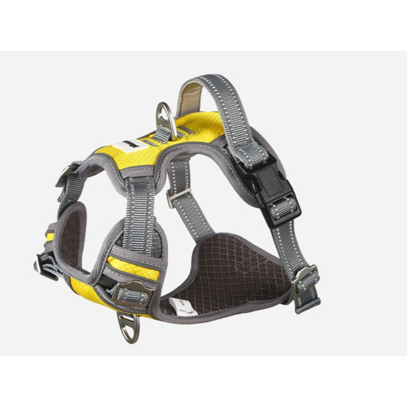 Diamond Grid Aviation Aluminium "Upgraded Version" Brustgeschirr Vollhunde-Explosionsschutzweste Bequeme atmungsaktive_voghion.com