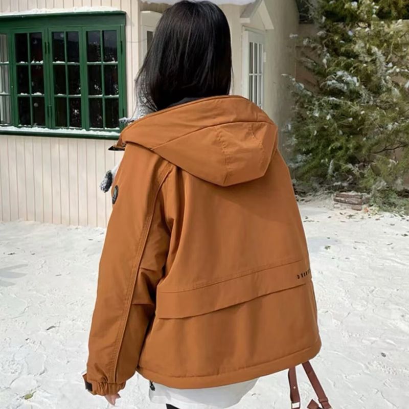 Giacca corta in cotone spesso e larga in stile coreano invernale da donna, in vendita diretta in fabbrica_voghion.com