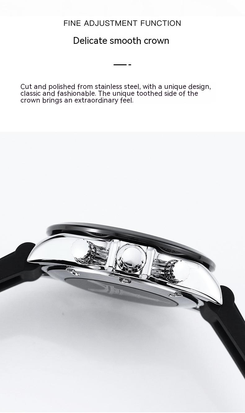 New Hot Selling Danfoss True Three Pin Calendar Wrist Watch Men's Fashion Nightlight Waterproof Men's Business Watch 2023_voghion.com