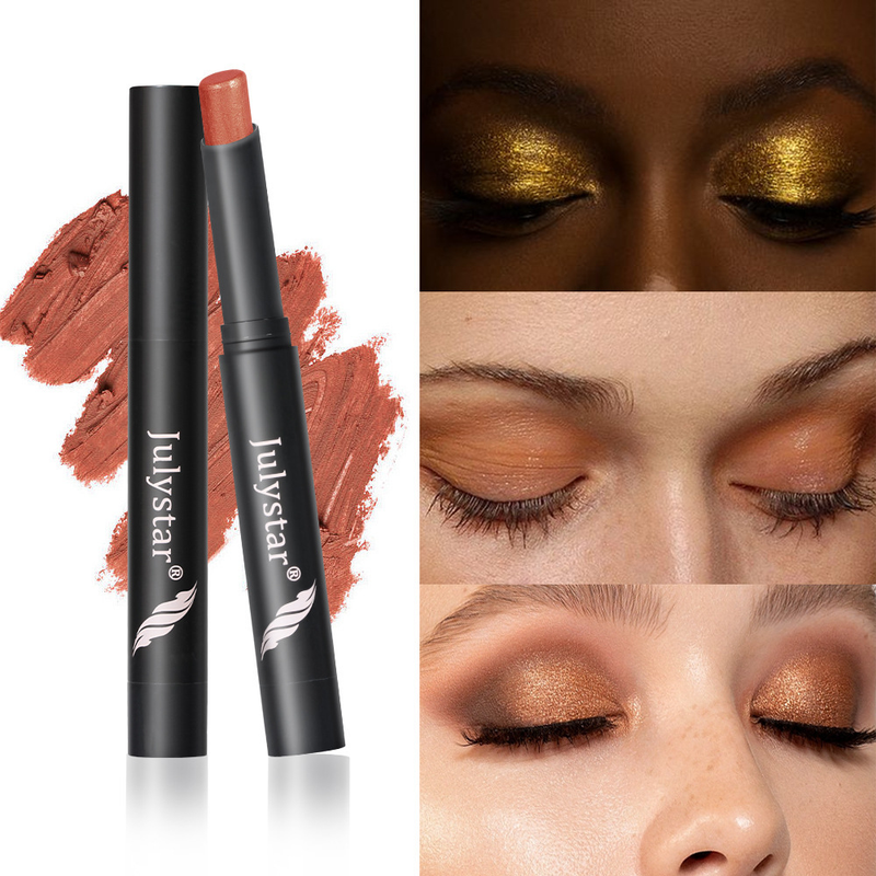 Színes sminkes gyöngyfényű forgó szemceruza, szemhéjfesték javítás, highlighter, ajakfényesítés, univerzális_voghion.com