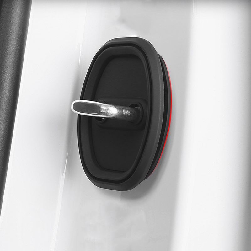 4 pezzi di chiusura per auto in silicone maniglia porta veicolo protezione anti-collisione copertura protettiva_voghion.com