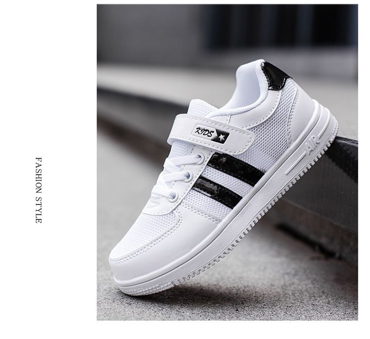 New Spring and Autumn 2025 Fashionable Breathable and Warm Boys' and Girls' Sports Shoes, Mid to Large Size, Trendy and Versatile Soft Sole Running_voghion.com