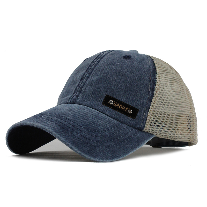 Cappellino da baseball con snapback, da uomo e da donna, in cotone lavato, con visiera, da pesca, con papà_voghion.com