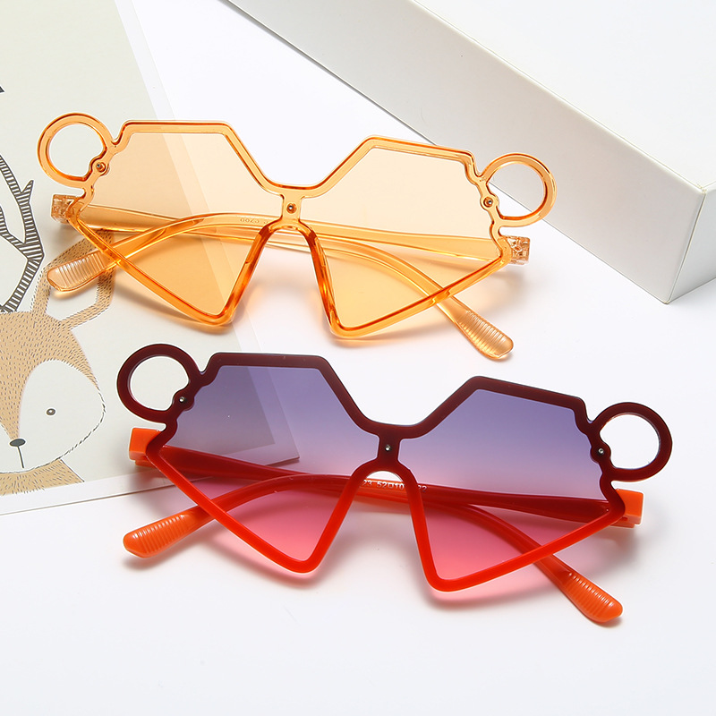 Neue Cartoon-Sonnenbrille für Kinder zum Geburtstag, zum Anziehen, UV-Schutz, Sonnenbrille mit Augenschutz_voghion.com