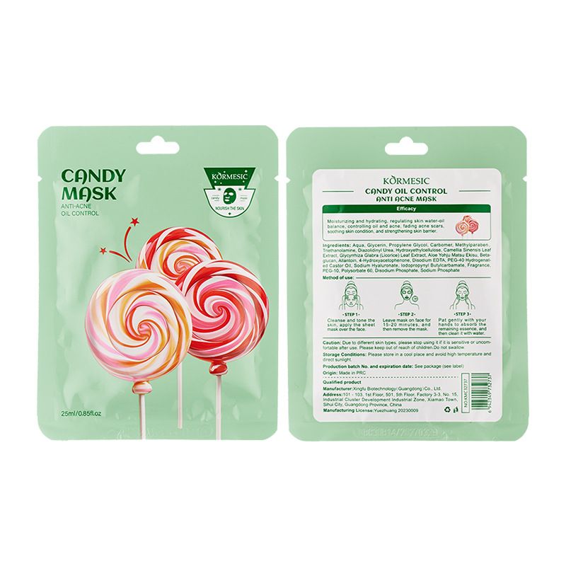 Maschera viso completa KORMESIC English Snack_voghion.com