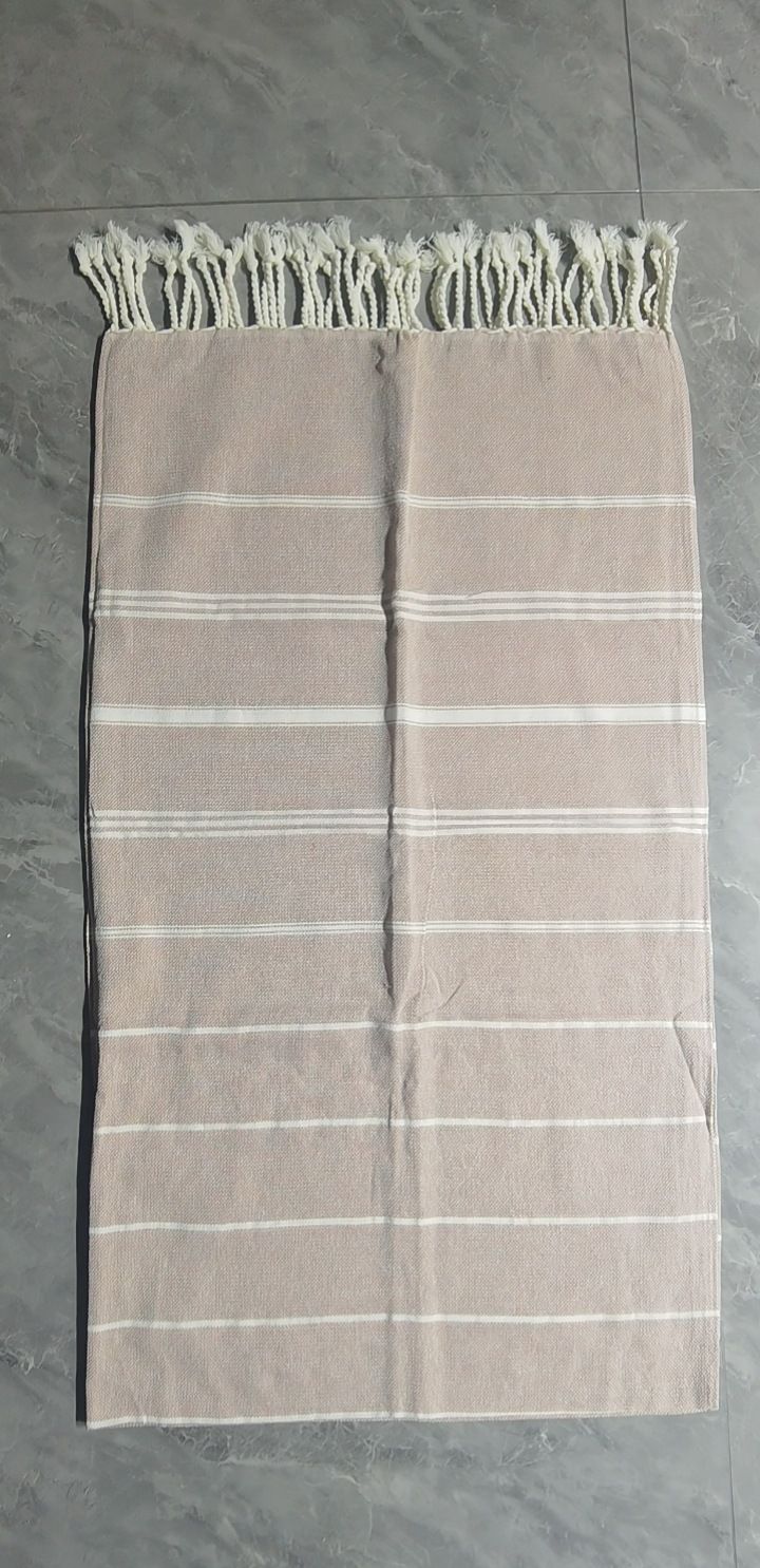 Türkisches Strandtuch, türkisches Handtuch, türkisches Strandtuch mit Quaste, gestreiftes Badetuch, schnelltrocknend_voghion.com