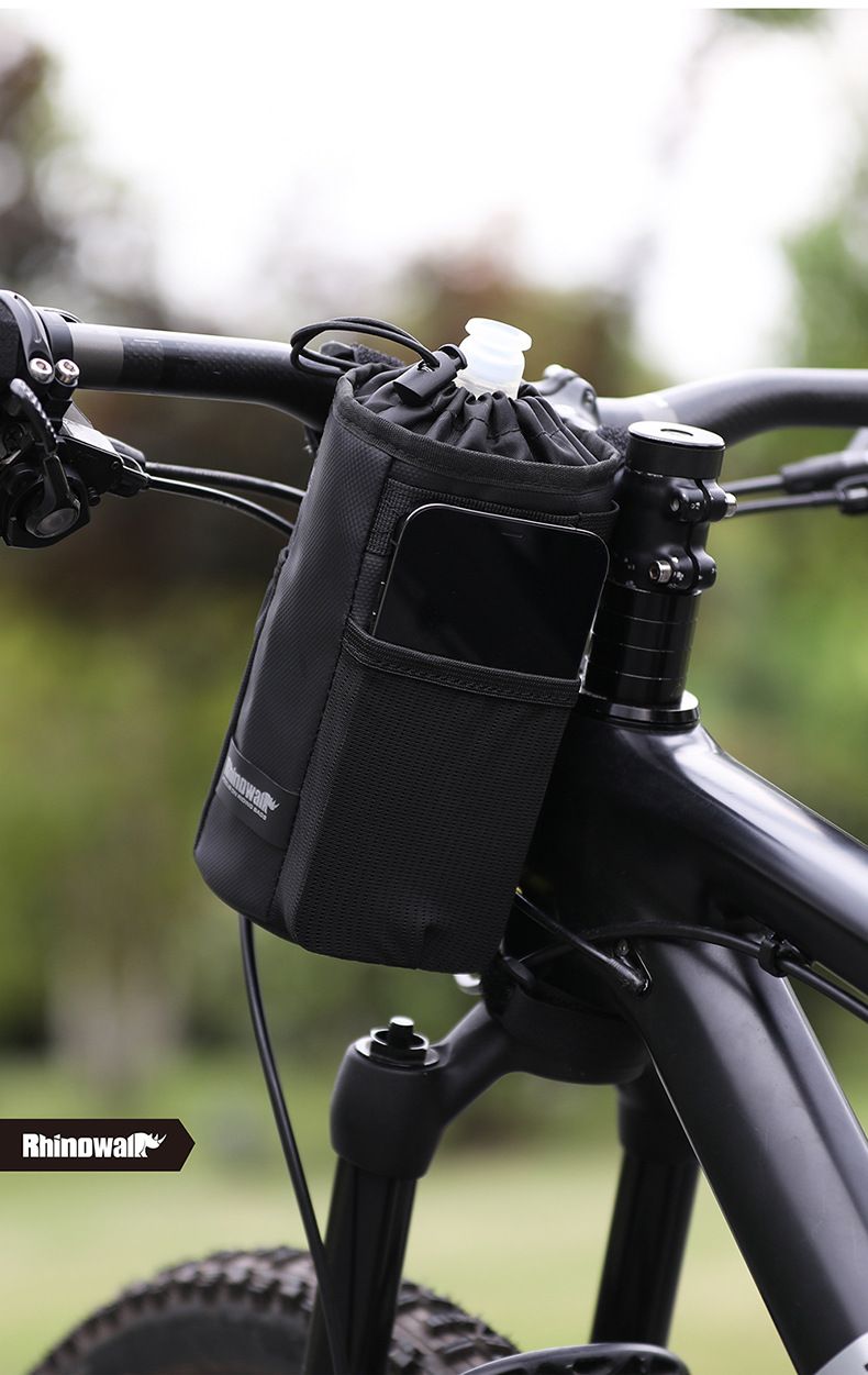Rhinowalk/Rhinocycle Isolierte Mountainbike-Lenkertasche, tragbare Fahrrad-Wasserflasche, Werkzeugtasche_voghion.com