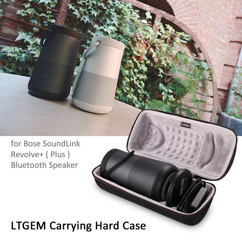 LTGEM EVA Hard Case For Soundk Revoe+ Speaker Protective Travel Carrying Storage Bag(only case)_voghion.com