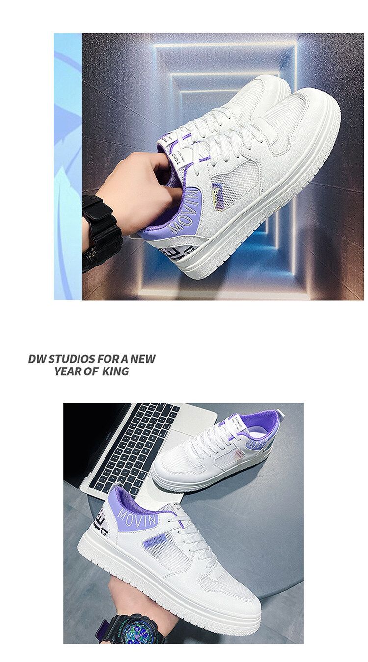 Spedizione lampo di scarpe traspiranti e pigre d'estate, scarpe da tavola per il tempo libero da uomo, pedalata con un piede con fagioli, Forrest_voghion.com