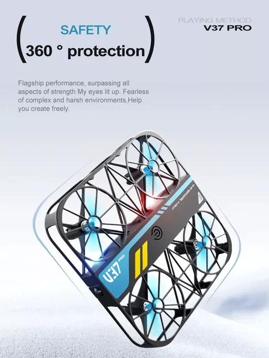 4DRC V37 New RC Drone 2.4G WiFi FPV Foldable RC Quadcopter 2 Battery With Bag_voghion.com