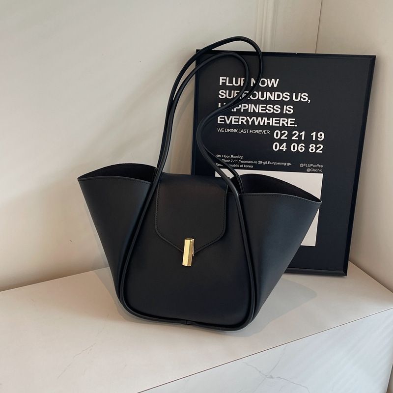 Borsa tote alla moda per donna, stile coreano, versatile, alla moda, grande capacità, tracolla, estate 2025, casual, da donna_voghion.com