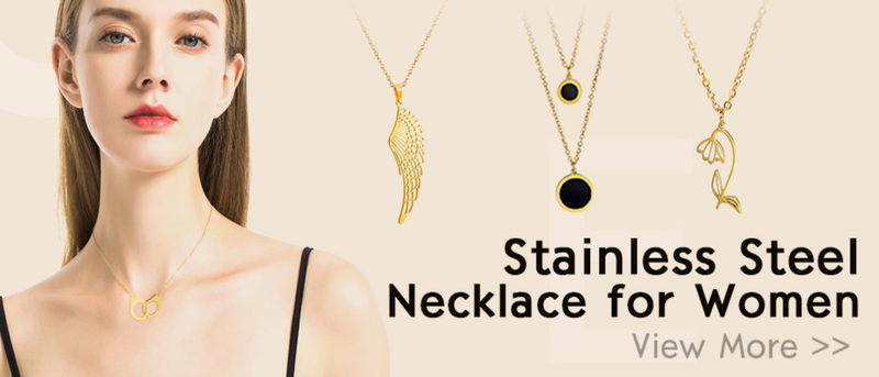 Skyrim pendant male and female music notes, stainless steel, gold, microphone, accordion, necklace, jewelry, gifts_voghion.com
