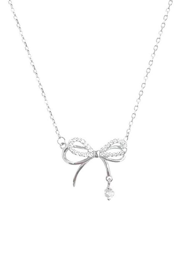 LCR3021 Collana in argento S925 con farfalla_voghion.com