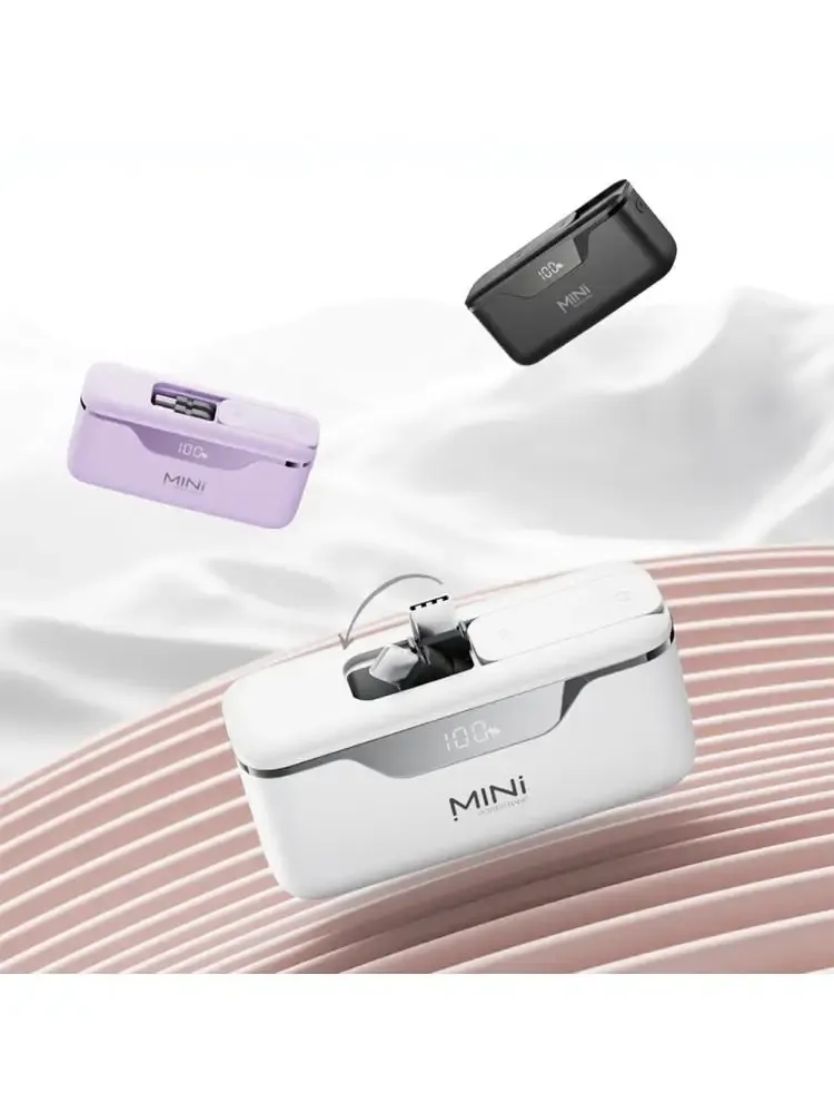 10000 MAh Power Bank 22,5 W Schnelle Lade Für IPhone Xiaomi 15 Tragbare Externe Ladegerät Mit USB Typ-C Kabel powerbank_voghion.com