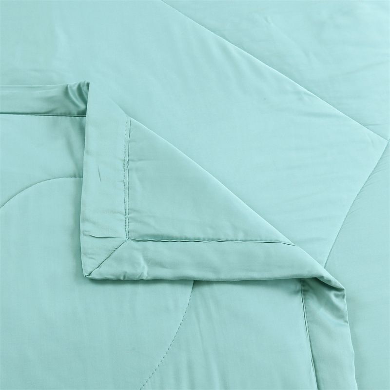 Trapunta estiva pura di colore nuovo ultra morbido Tencel trapunta estiva fresca sottile in piuma di seta di cotone con aria condizionata trapunta lavabile per la casa trapunta doppia_voghion.com