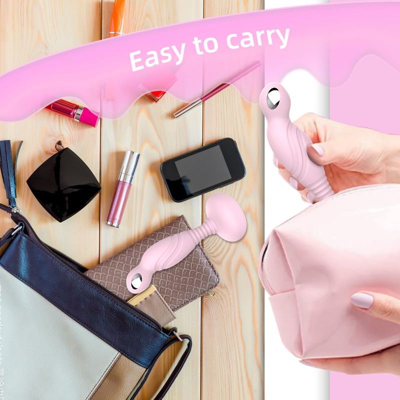 Nowy męski masażer wibracyjny o 10 częstotliwościach i 3 częstotliwościach z bezprzewodowym pilotem do stymulacji odbytu_voghion.com