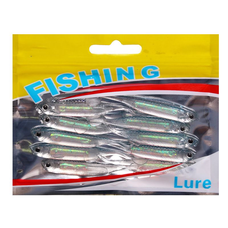 Hot Style peibutisööt, värviline pehme sööt, 2,2 g/7 cm magevee merepüügi simulatsiooniga kalasööt, 10 tükki koti kohta_voghion.com