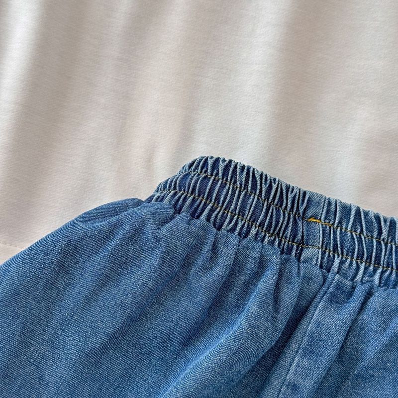 Damenbekleidung Lässiger Jeansanzug Altersreduzierender Streetstyle Modischer Sport-Zweiteiler_voghion.com