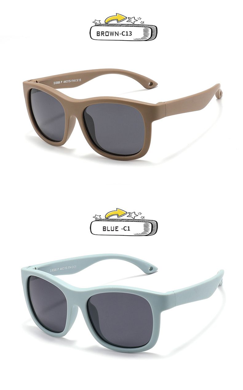 Flexible Polarized Baby Sunglasses with Adjustable Strap for Toddler Newborn Infant Age 0-36 Months 100% UV Protection_voghion.com