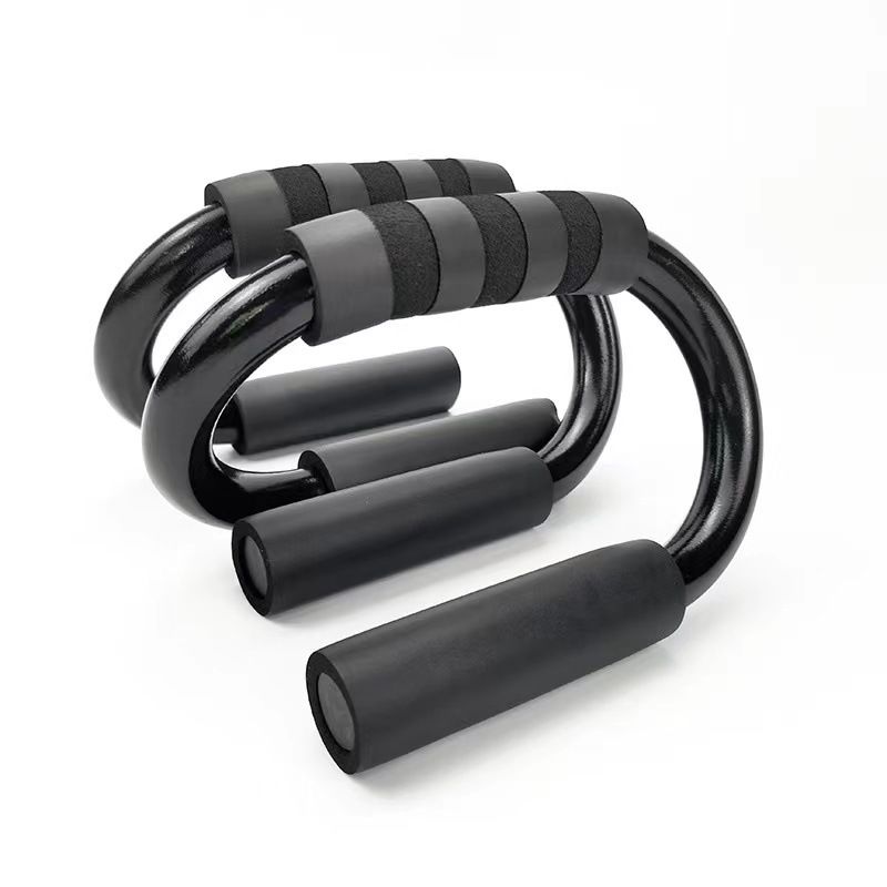 S Shaped Push Up Stand Multifunctional Arm Strength Abdominal Muscle Training Equipment Indoor Sports Fitness Push Up Aid_voghion.com