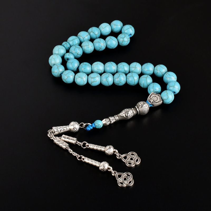 Muslimske bønneperler 33 Misbaha Islamske bønneperler 10mm perler Tasbih-smykker_voghion.com