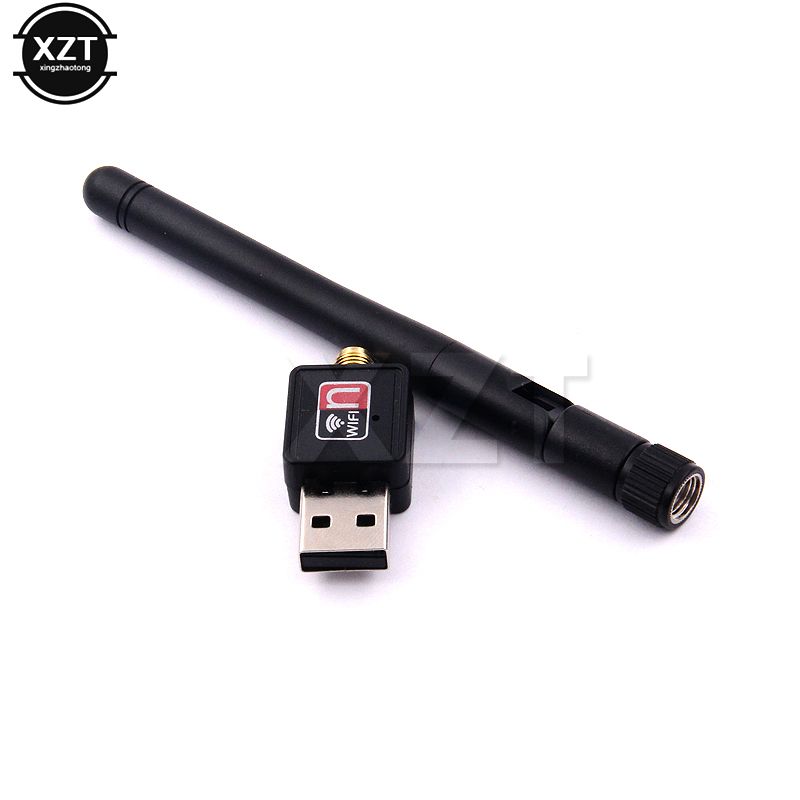 Scheda di rete wireless MT7601 da 150 Mbps, adattatore WiFi USB mini, ricevitore Wi-Fi LAN, antenna dongle 802.11 B/g/n per PC Windows_voghion.com