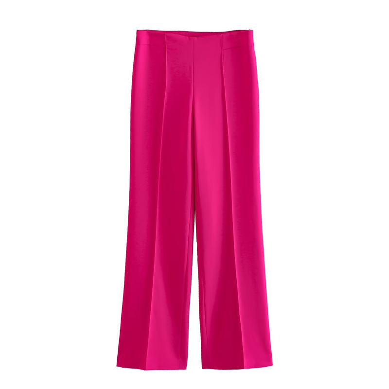 2023 Spring New Women's Clothing Belted Casual Blazer + Pants Set_voghion.com