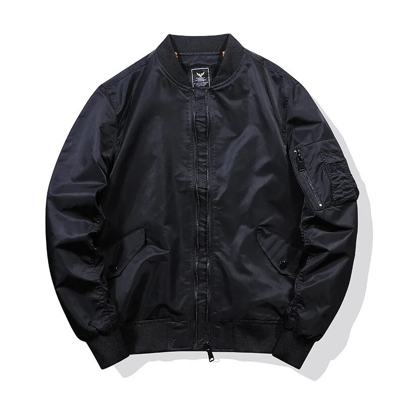 Férfi bomber dzseki, katonai MA1 pilóta dzseki, férfi baseball egyenruha, férfi szerszámos dzseki, plus size M-4XL_voghion.com