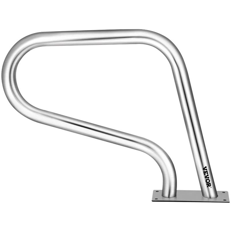 Pool 304 Steel Silver Pool Handrail Rustproof Rail Swimming Load 30x22 Stainless Capacity Pool 250LBS H Pool Humanized Railing_voghion.com
