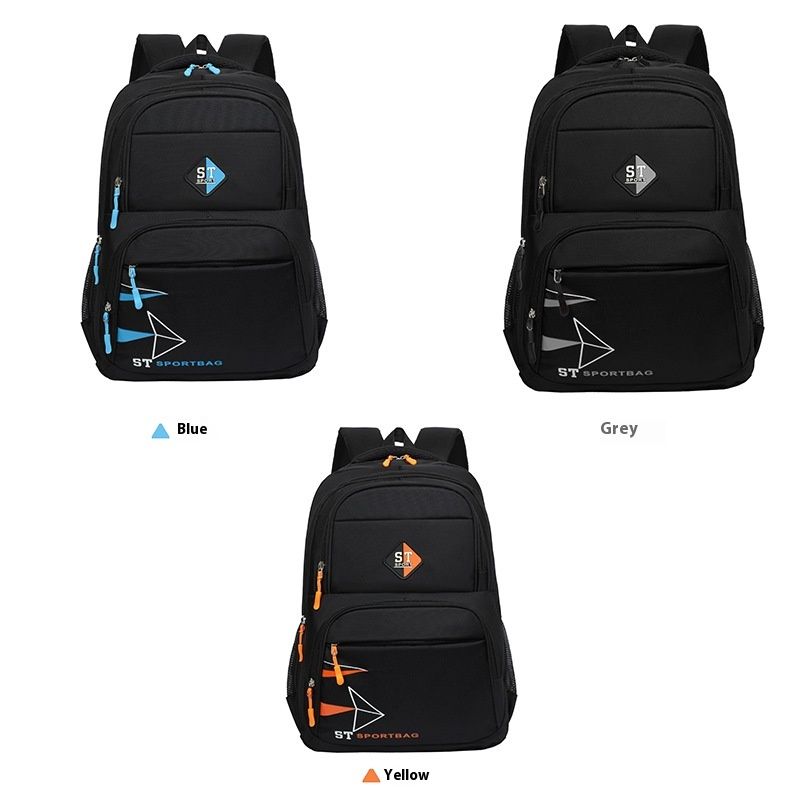 Fashionable letter printed sports made of PVC material, high school student backpack, large capacity, load reducing_voghion.com