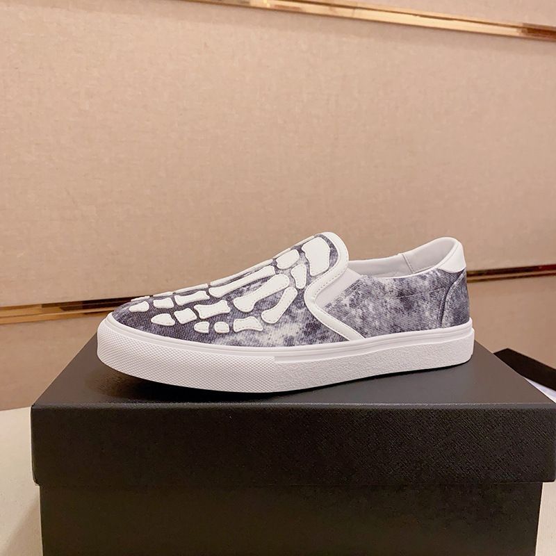1:1 Original Box Canvas Shoes Men Flat Breathable Slip-On No Lace Trendy Brand Lightweight Summer_voghion.com