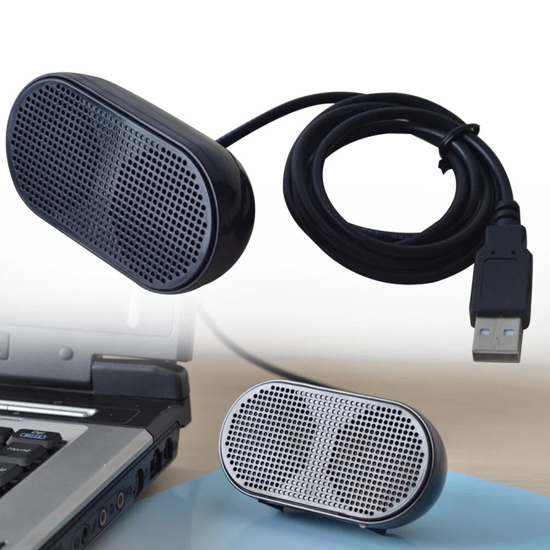 Alto-falante estéreo portátil exclusivo mini reprodutor de música USB alto-falante multimídia para notebook notebook_voghion.com